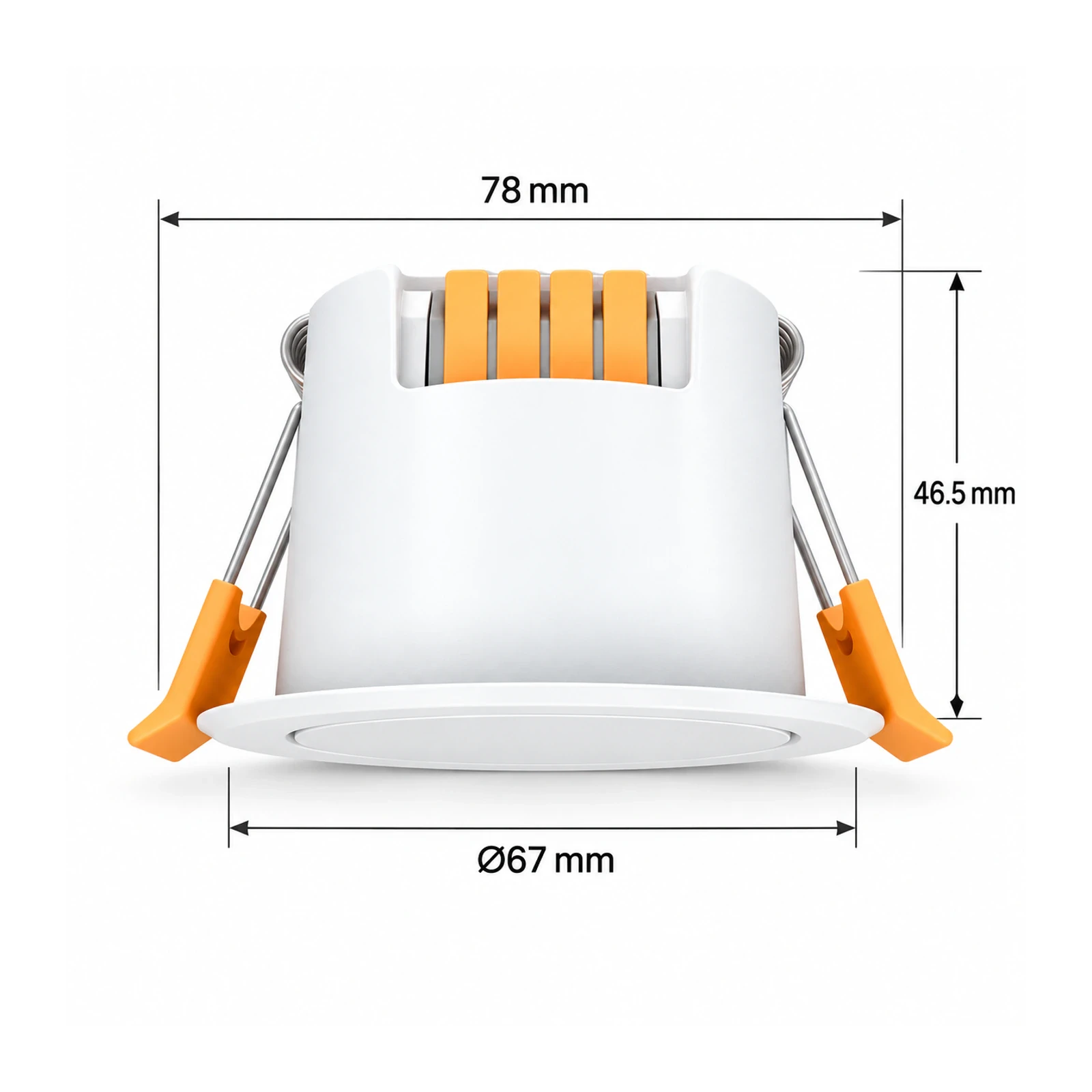 MiBoxer HPS1-RF – wymiary czujnika