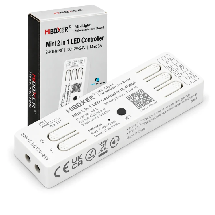 Sterownik MiBoxer MR2 z opakowaniem producenta