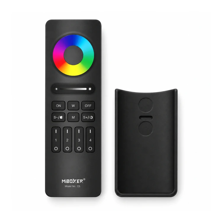 MiBoxer C5 czarny – pilot z uchwytem magnetycznym