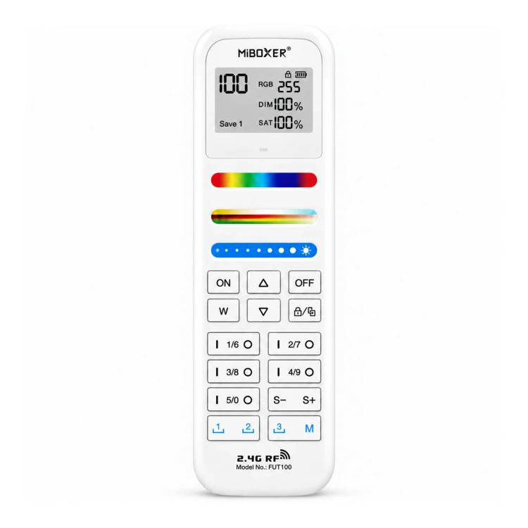 MiBoxer FUT100 biały – widok z przodu