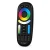 MiBoxer FUT092 czarny – pilot RGB+CCT na białym tle