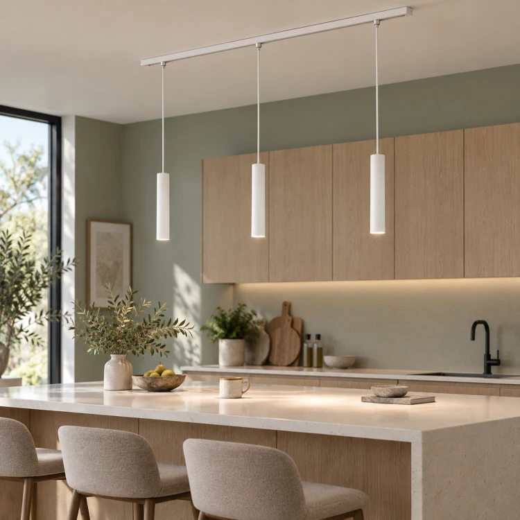MiBoxer MC2-09B-ZR – biała lampa w aranżacji wnętrza