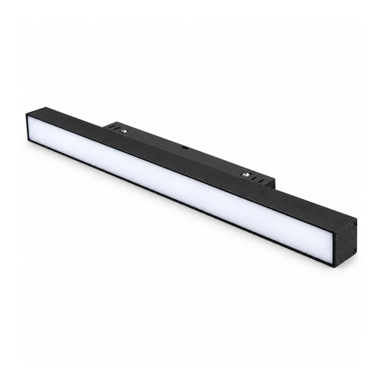 MiBoxer MF2-12A-ZL – czarna lampa liniowa na białym tle