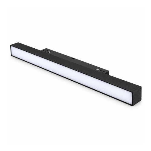MiBoxer MF5-12A-ZL – czarna lampa liniowa na białym tle