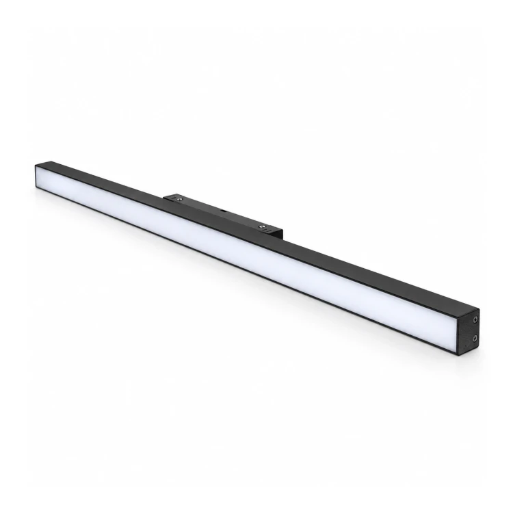 MiBoxer MF5-24A-ZL – czarna lampa liniowa na białym tle