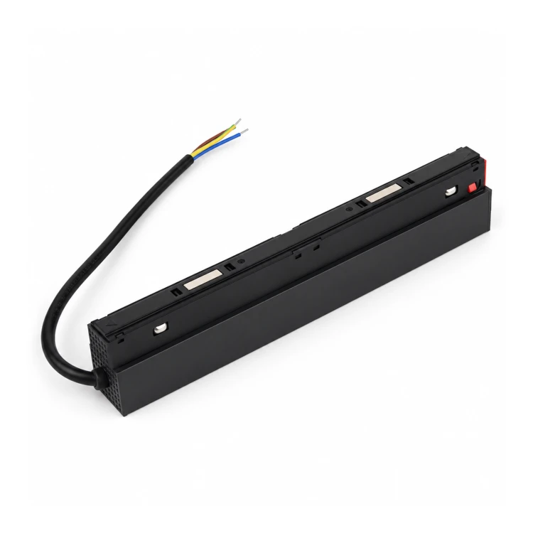 MiBoxer MR200W-20B – zintegrowany adapter i styki zasilające