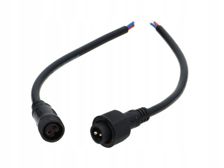 złącze hermetyczne 12v 2 pin