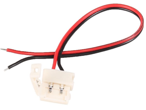 Złączka do taśm LED 8mm | Klips z kablem