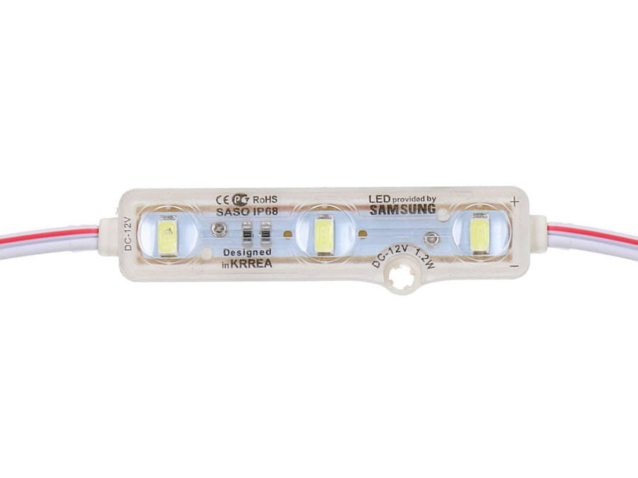 Moduł LED SAMSUNG 3xSMD5630 -IP68 1,2W/170lm ZIMNY